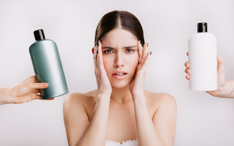 arrêter shampoing